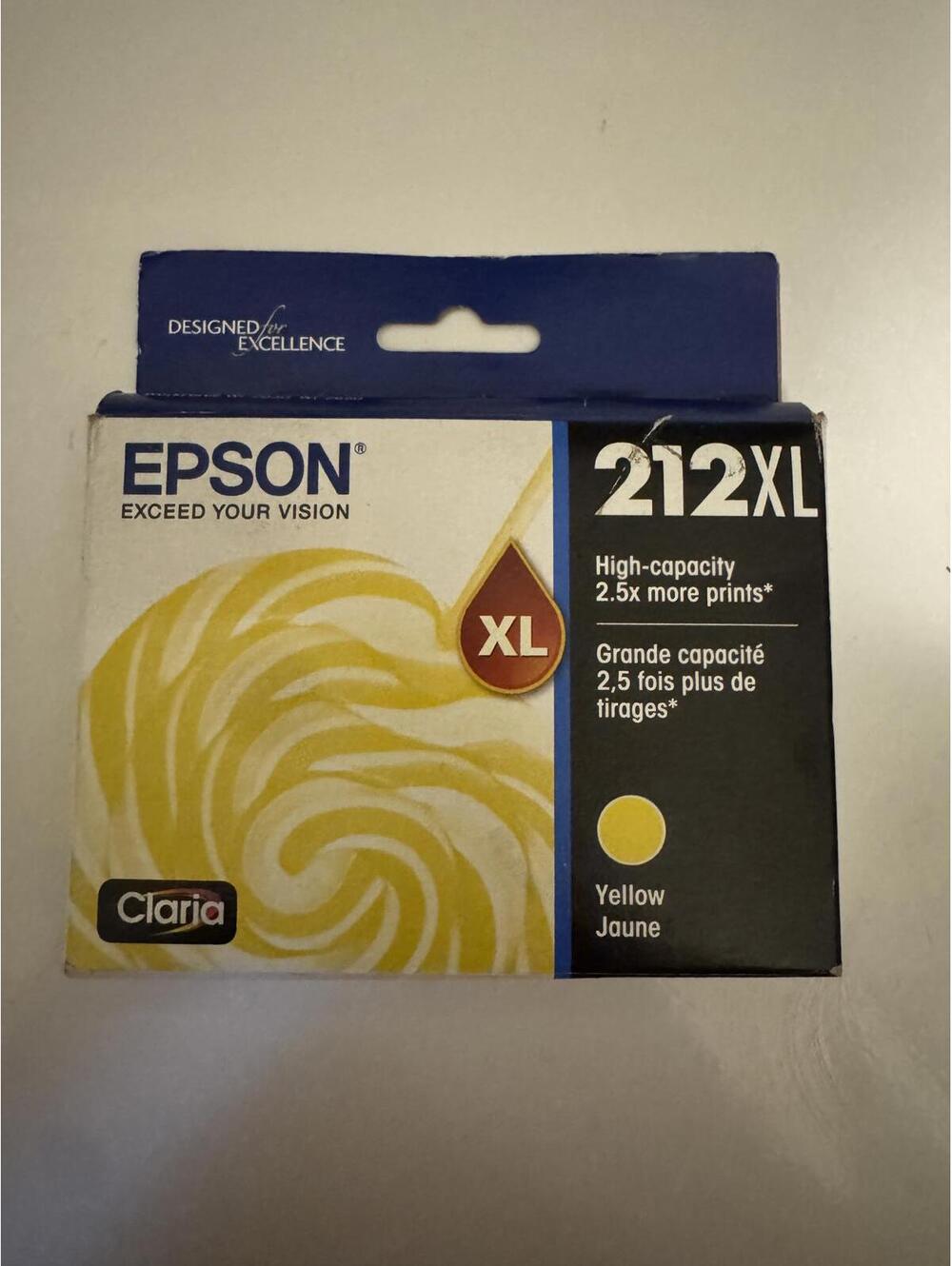 Epson 212XL Yellow Ink Cartridge High Capacity